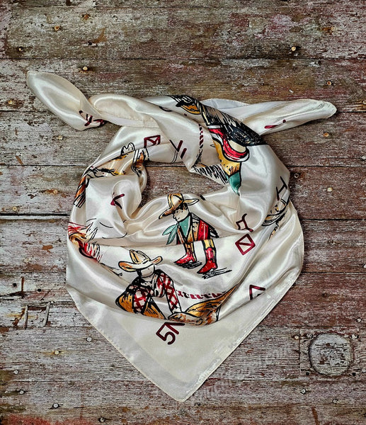 Cowboy Round Up Wild Rag #6936