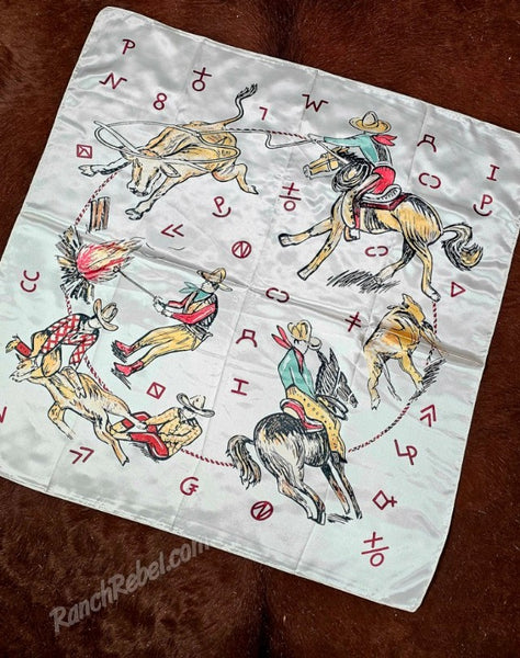 Cowboy Round Up Wild Rag #6936