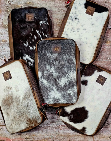 STS Ranch Cowhide Squash Jewelry Case #6949