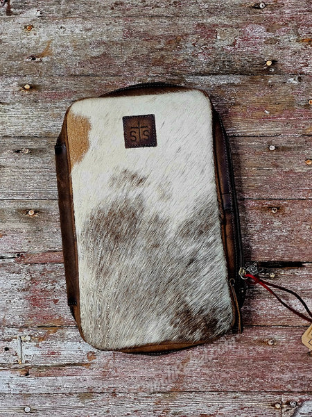 STS Ranch Cowhide Squash Jewelry Case #6949