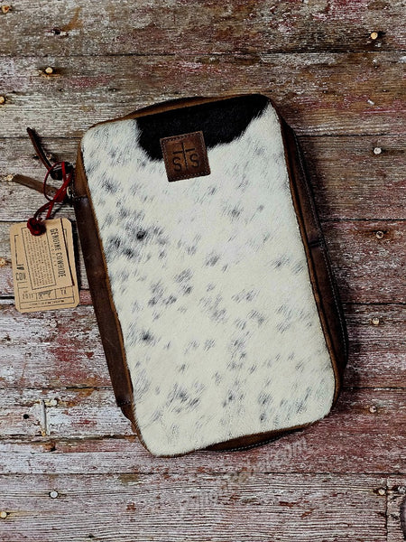 STS Ranch Cowhide Squash Jewelry Case #6949