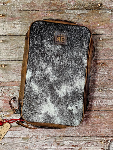 STS Ranch Cowhide Squash Jewelry Case #6949
