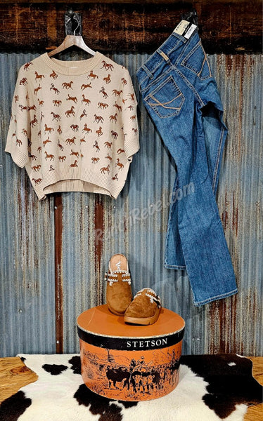Colt 45 Sweater in Cream #6926