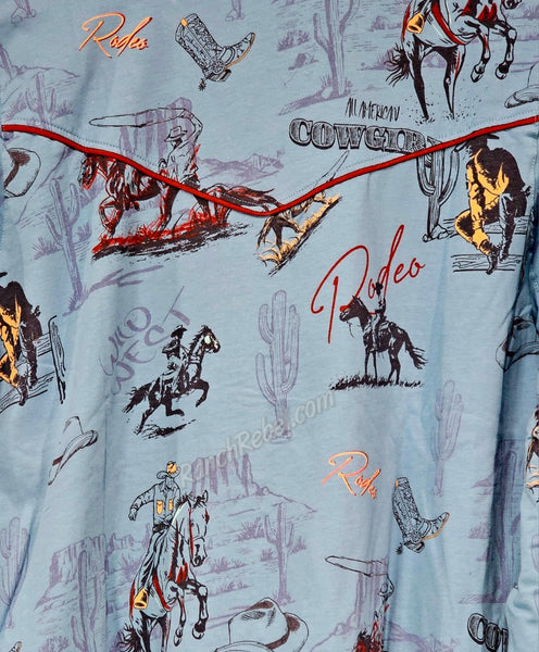 Ariat Dreams Pajama Set in Retro Rodeo #6956