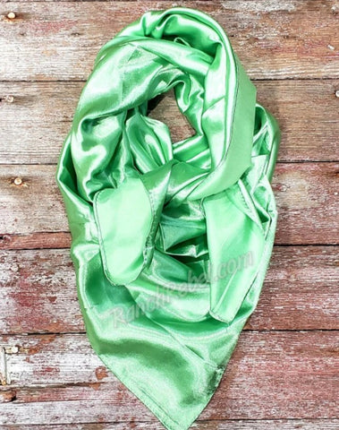 Minty Green Wild Rag #4846