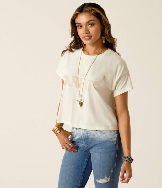 Ariat Wild Hat Crop Tee #5624