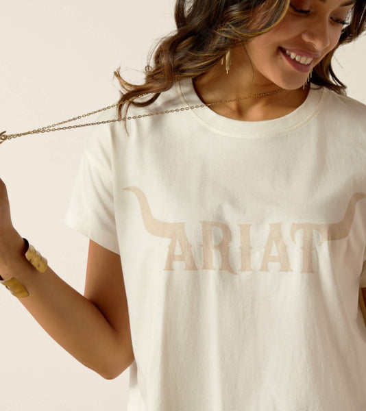 Ariat Wild Hat Crop Tee #5624