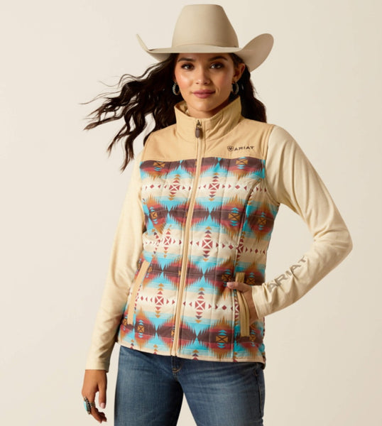 Ariat Crius Insulated Vest in Serrano Southwest Print #5667