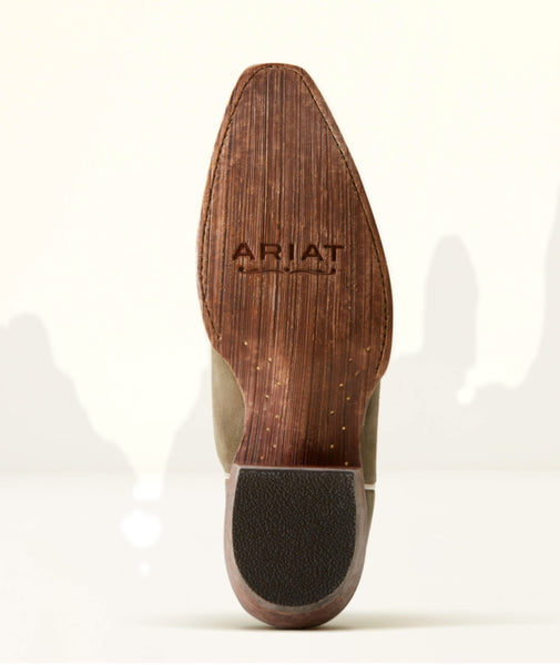 Ariat Jukebox Soft Olive Suede Boot #5694