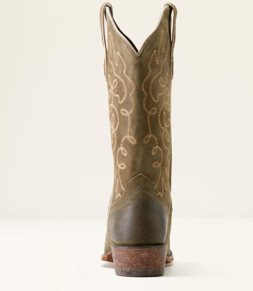 Ariat Jukebox Soft Olive Suede Boot #5694