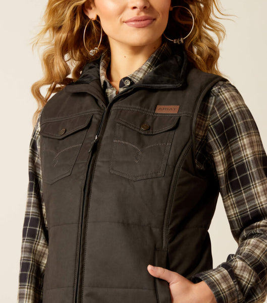 Ariat Grizzly Vest in Black #5799