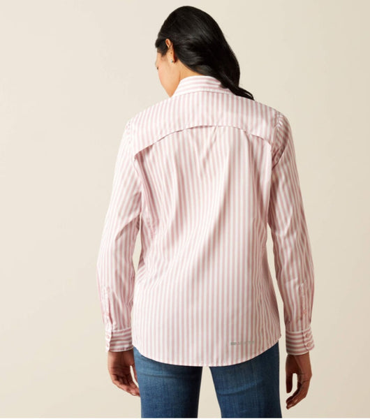 Ariat Venttek Buttondown in Zephr Stripe #5901