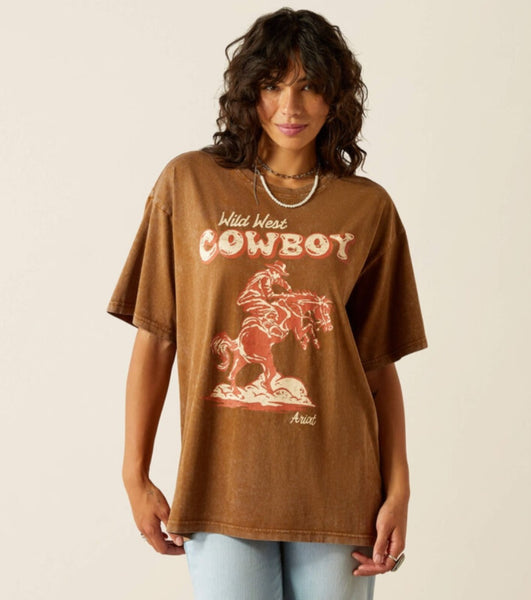 Ariat Wild West Cowboy Oversized Tee #6134