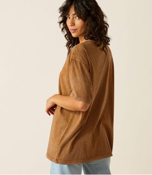 Ariat Wild West Cowboy Oversized Tee #6134