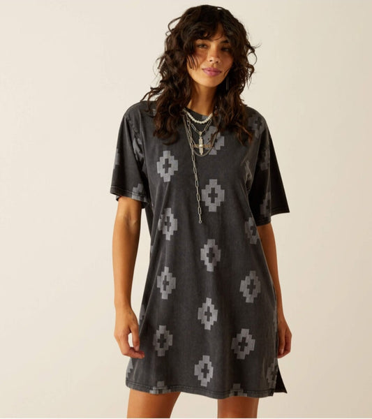 Ariat Isela Southwest Tee Shirt Dress #6131