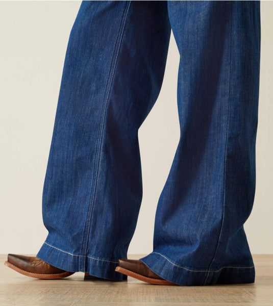 Ariat Ultra High Rise Westie Yoke Wide Leg Jean #6154