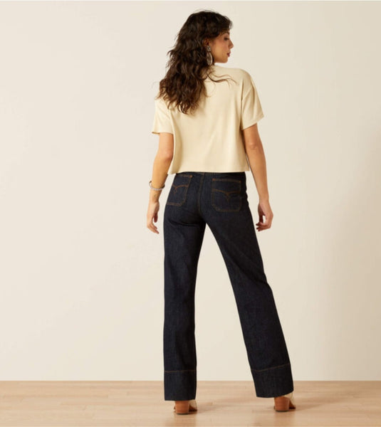 Ariat Ultra High Rise Tomboy Western Utility Wide Leg Jean #6274