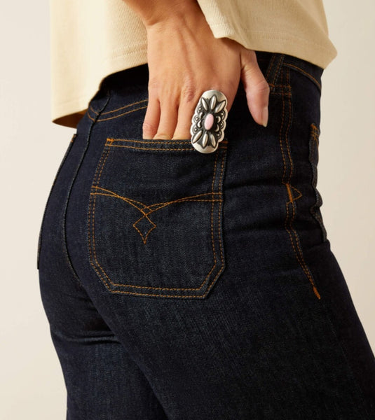 Ariat Ultra High Rise Tomboy Western Utility Wide Leg Jean #6274