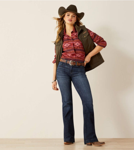 Ariat High Rise Frazey Slim Trouser #6298