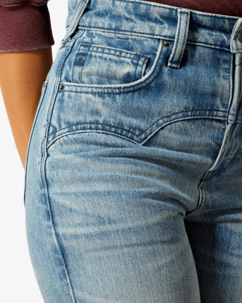 Ariat Ultra High Rise Tomboy Relaxed Straight Cheyenne Yoke Crops #6313