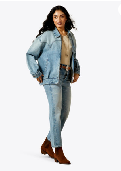Ariat Cheyenne Denim Bomber Jacket #6314