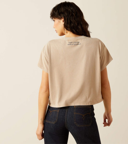 Ariat  X Sendero Wild West Country Fest Crop Tee #6315