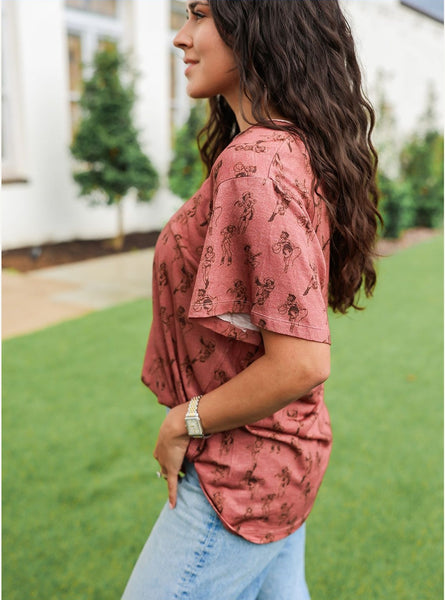 Basic Tee Cowgirls #6331