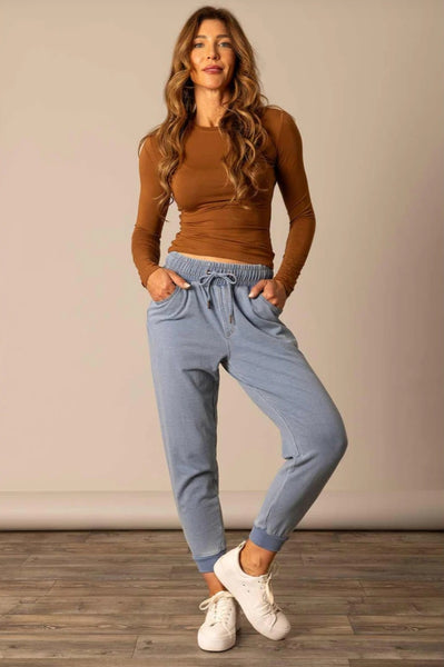 Kimes Ranch Joanie Jogger in Indigo #6368