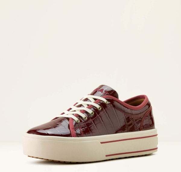 Ariat Skylar Luxe Dubonnet Croc Print #6384