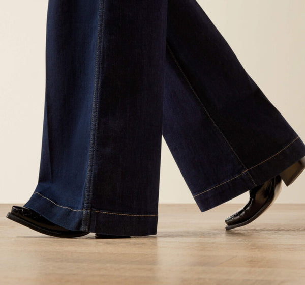 Ariat Ultra High Rise Veronica Wide Leg Jean #6399