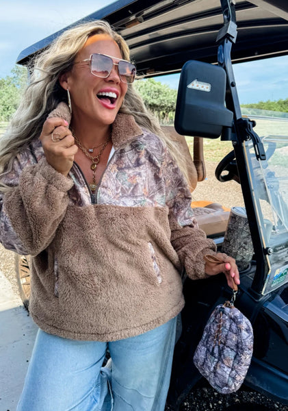 Camo Puffer Mini Clutch #6403