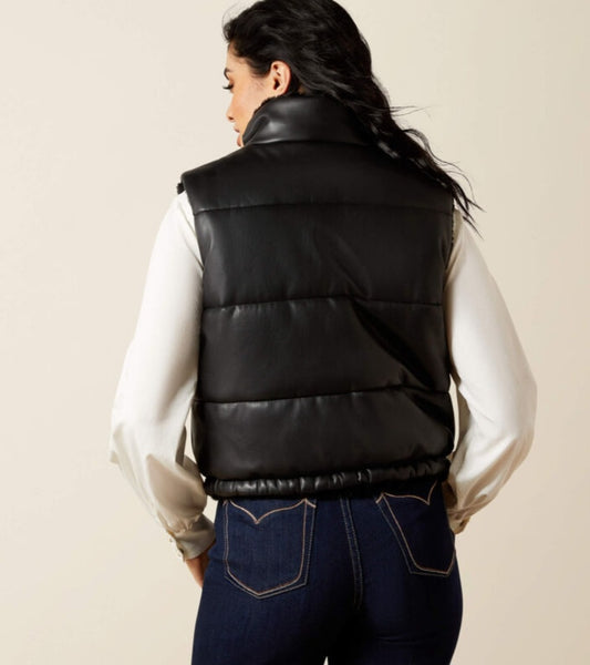 Ariat Echo Reversible Black Vest #6420