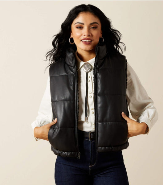 Ariat Echo Reversible Black Vest #6420