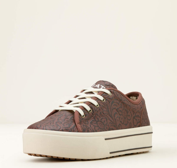 Ariat Skylar Brown Floral Emboss #6437