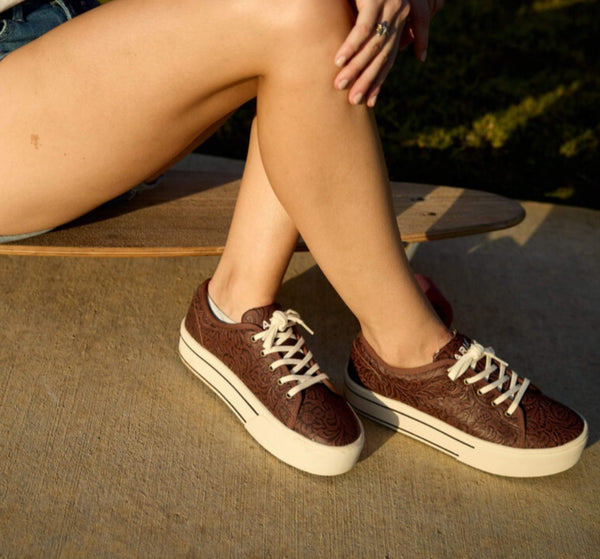 Ariat Skylar Brown Floral Emboss #6437