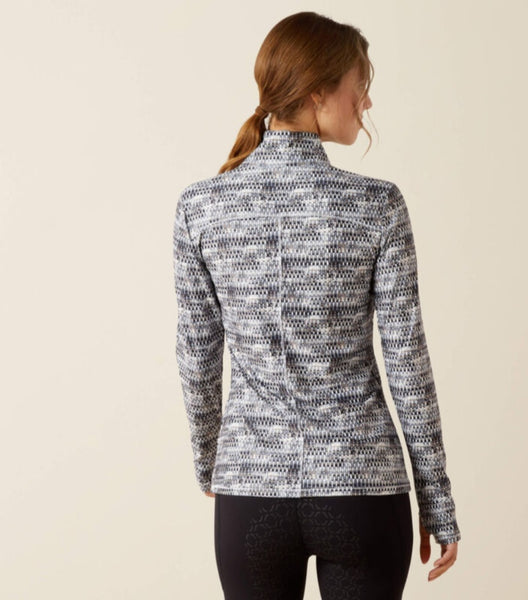 Ariat Lowell 1/4 Zip Baselayer in Autumn Batik #6472