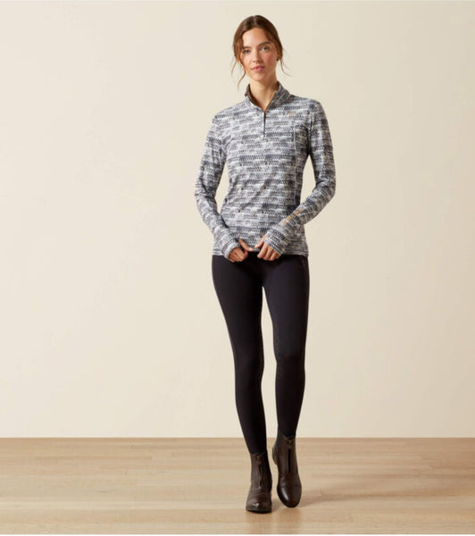 Ariat Lowell 1/4 Zip Baselayer in Autumn Batik #6472