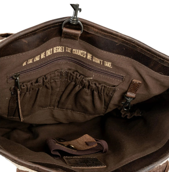 STS Guadalupe Serape Palomino Tote #6475