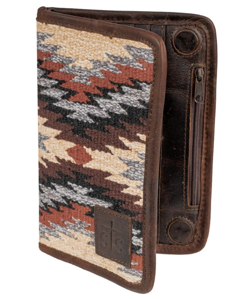 STS Guadalupe Serape Magnetic Wallet #6479