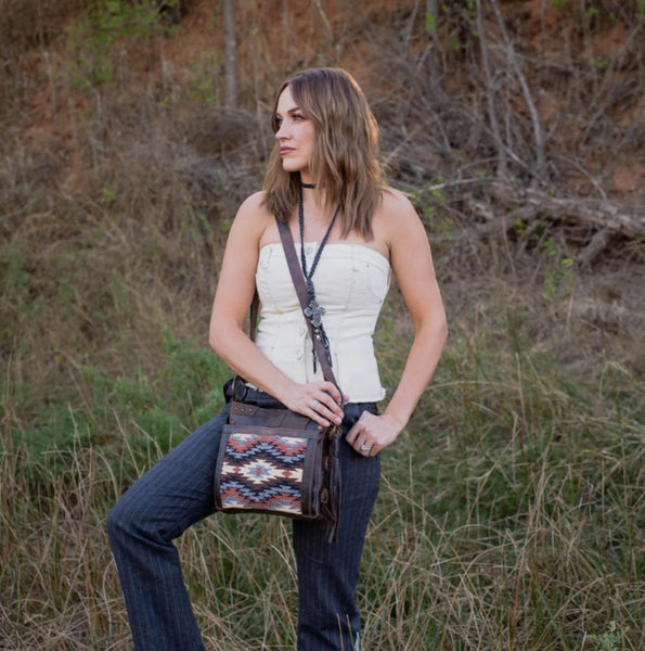 STS Guadalupe Serape Olivia Crossbody Bag #6478