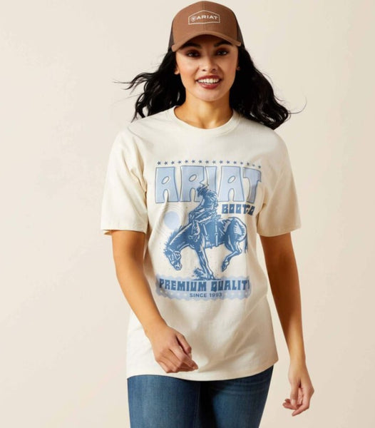 Ariat Retro Block Poster Tee #6493