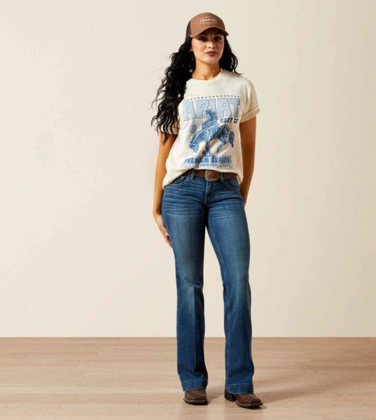 Ariat Retro Block Poster Tee #6493
