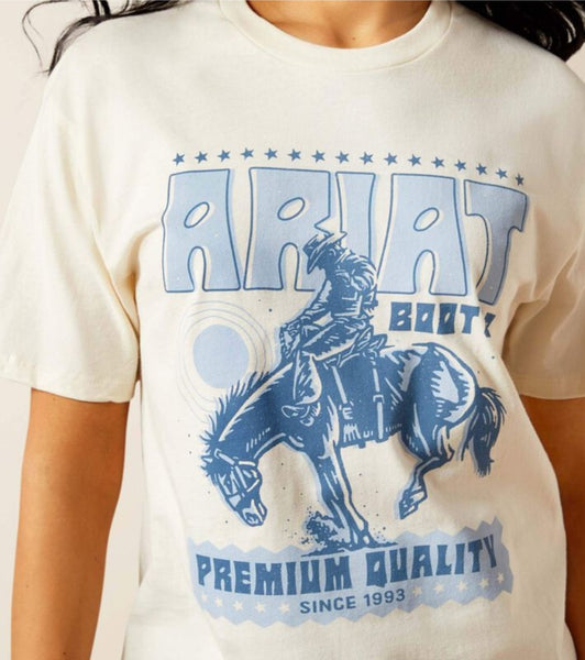 Ariat Retro Block Poster Tee #6493