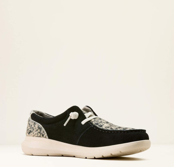 Ariat Hilo Black Suede Brindle #6520