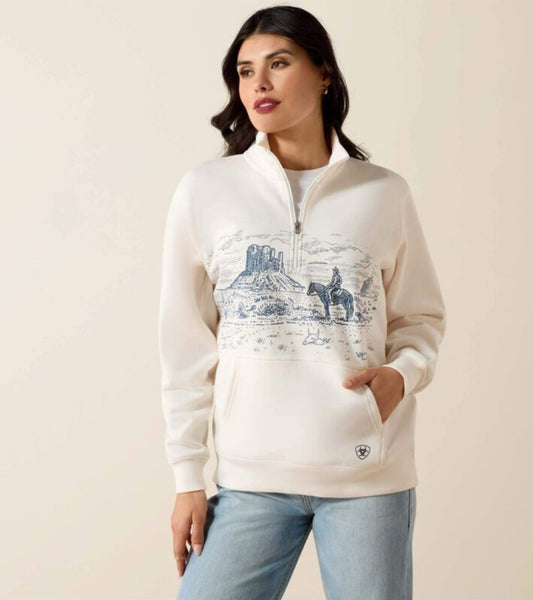 Ariat Traveler 1/2 Zip Sweatshirt #6541