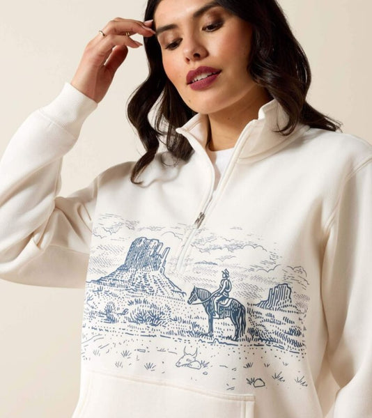 Ariat Traveler 1/2 Zip Sweatshirt #6541