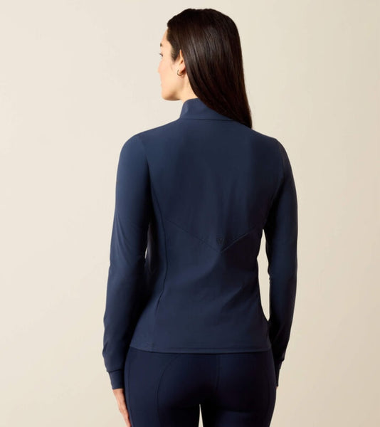 Ariat Solveil 1/2 Zip Baselayer in Navy Eclipse #6592