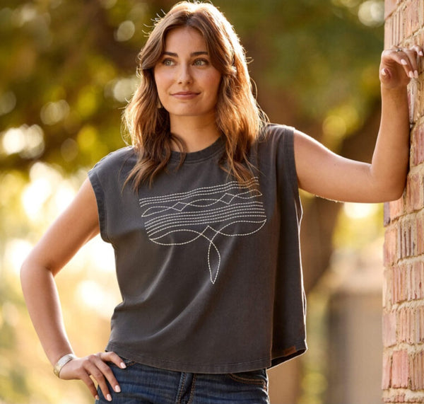 Ariat Dallas Bootstitch Tank #6648