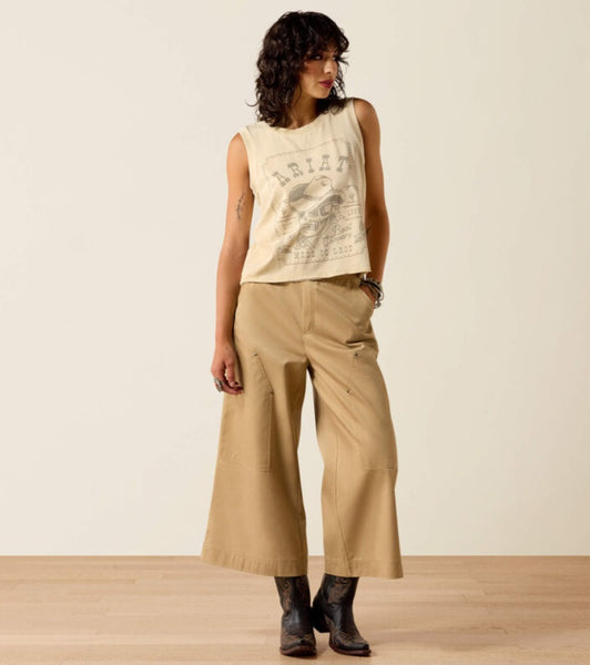 Ariat Wanted Skull Cowboy Tank #6704