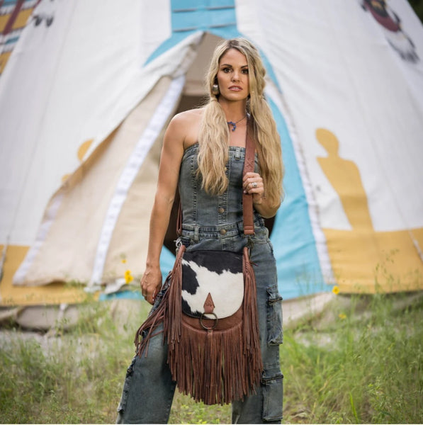 STS Indie Cowhide Saddle Bag #6708-2